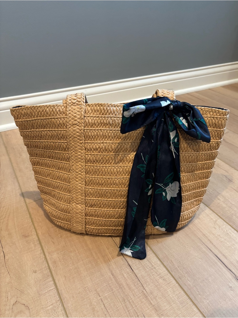 Draper James Everyday Straw Tote Bag